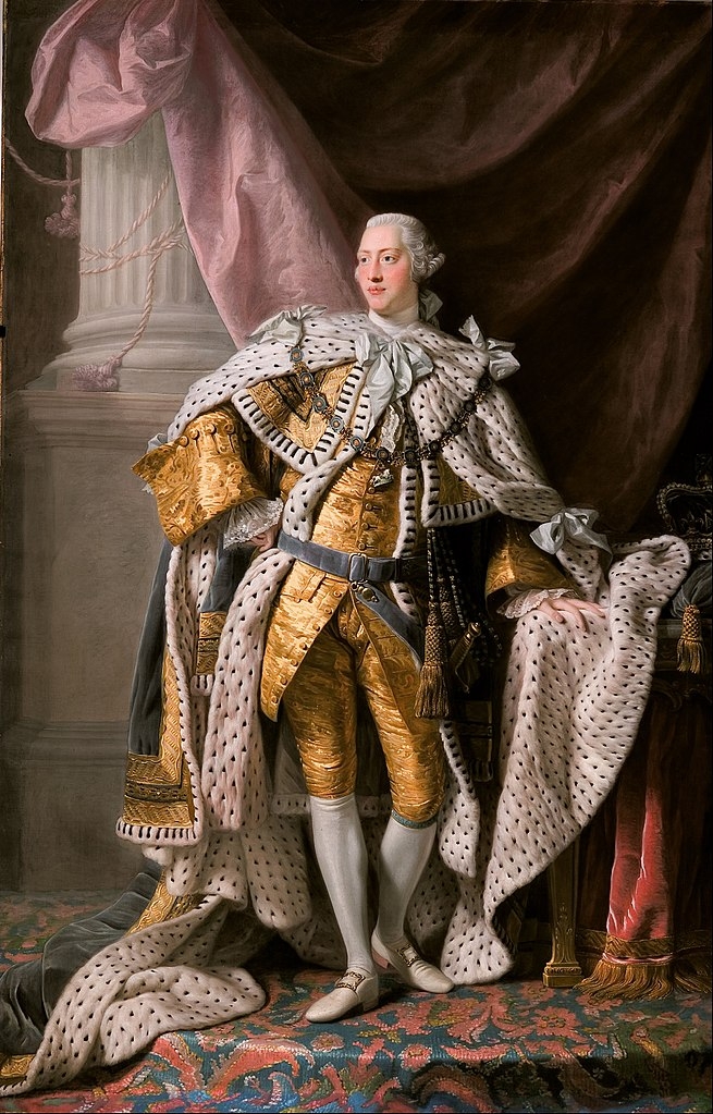 04 George III Coronation robes by Allan Ramsey, Jr.