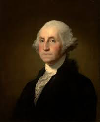 53 George Washington painted by Gilbert Stuart