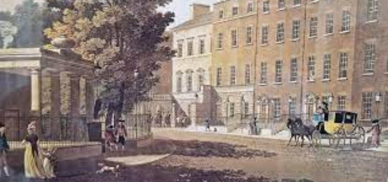  Photo: View of Rutland Square, Dublin (circa 1799) by James Malton
