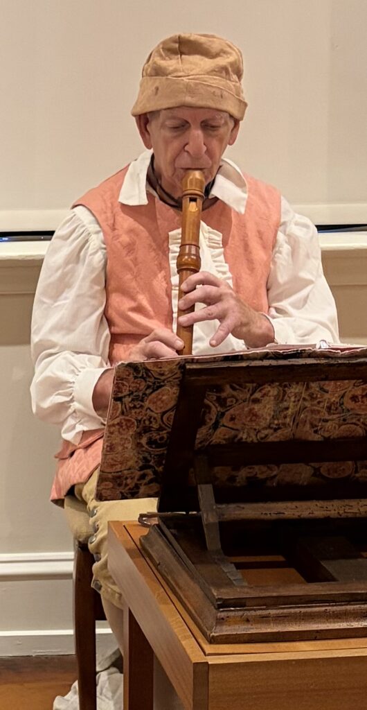John Burkhalter performs